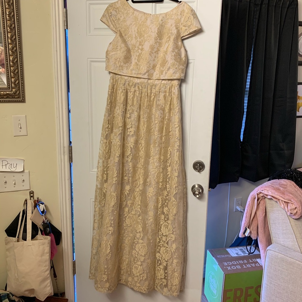 Gold Prom Dress